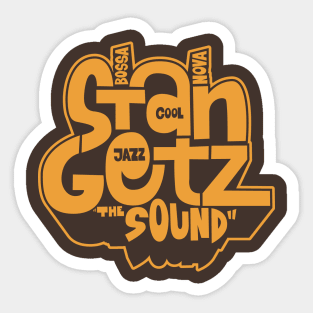 Stan Getz - Bossa Nova Legend from Brazil Sticker